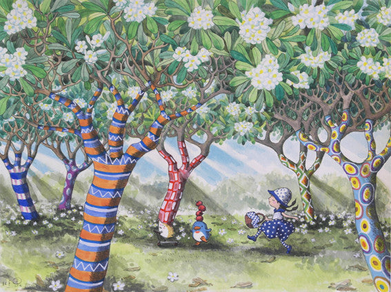 Merrily Skipping Through the Woods