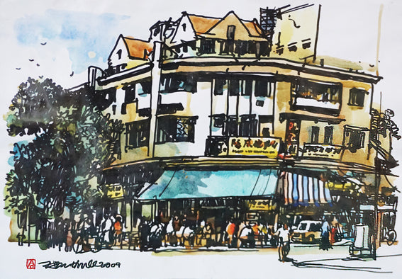 Busy Street Market - River Valley Road