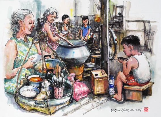 Penang Laksa and Curry Mee at George Town