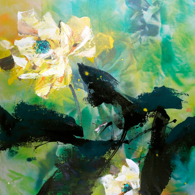 Lotus Fragrance Amongst the Greens