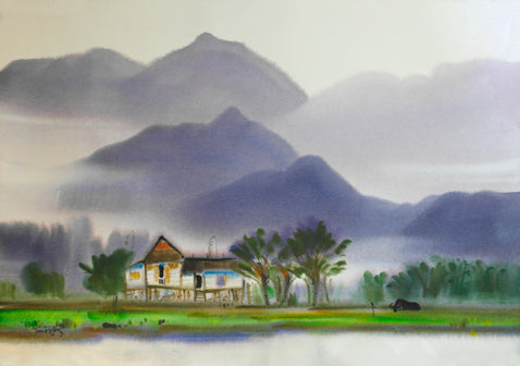 In the Vast, Calm Mountains (II)