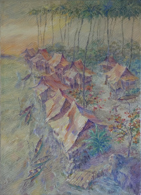 Pulau Brani Stilt Houses