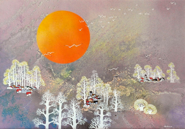 Sunrise over the Mountain