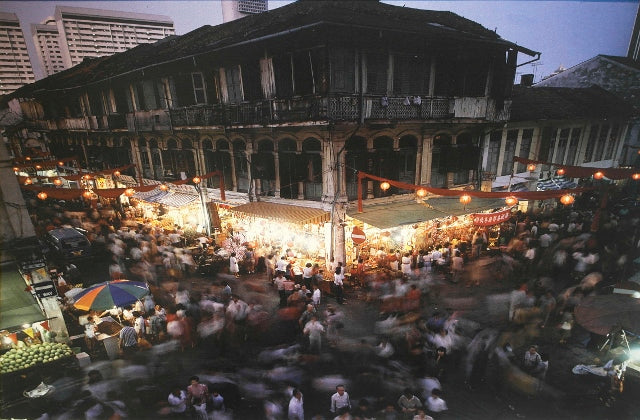 Singapore Chinatown at Night
