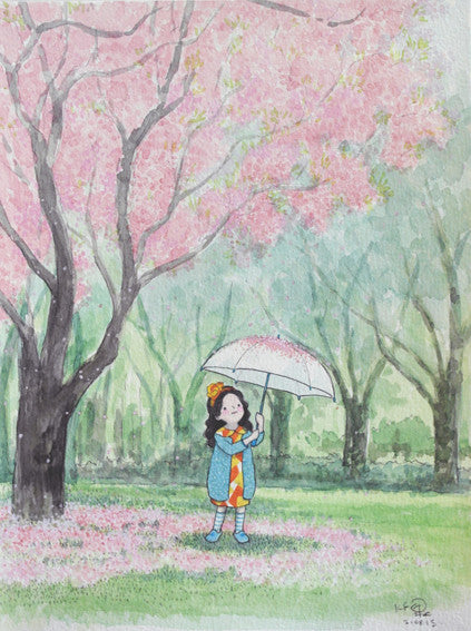 Beneath the Cherry Blossoms