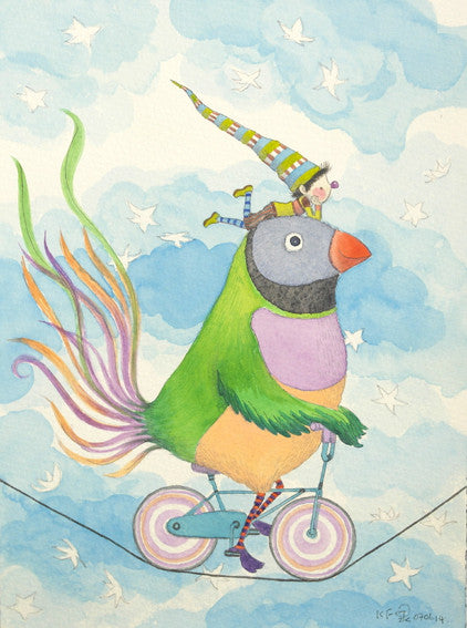 Circus Act in the Sky