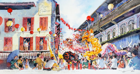 Chinese New Year Celebrations at Trengganu Street