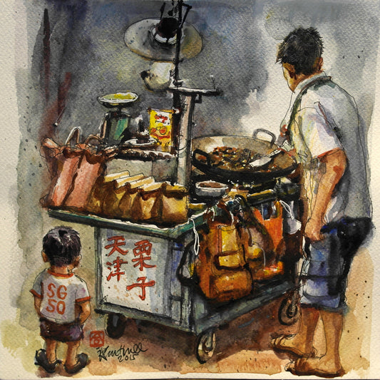 Roasted Chestnut Stall