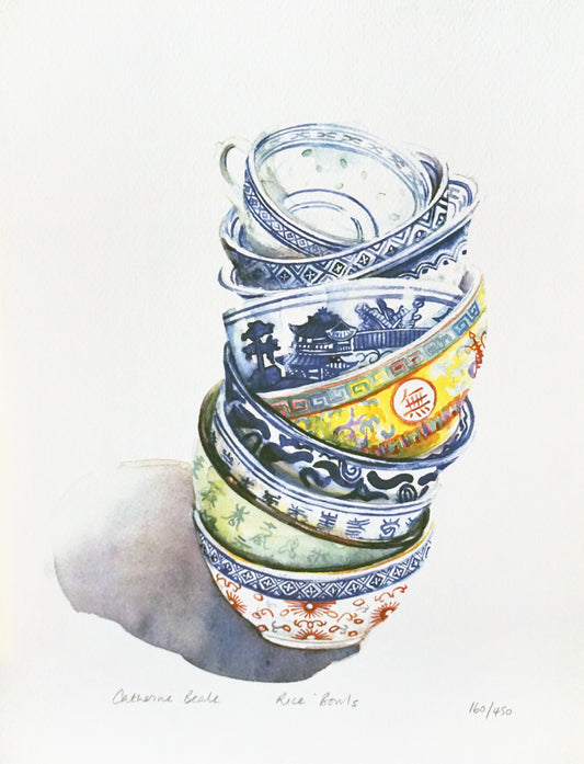 Rice Bowls (Heritage - Porcelain Bowls)