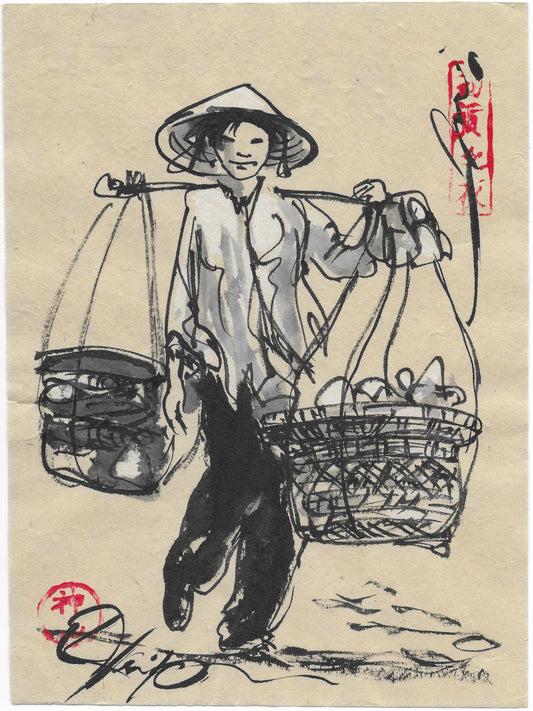 Vietnamese Lady - Working Life (CD1071C)