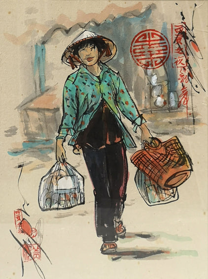 Vietnamese Street Scene (CD0285C)