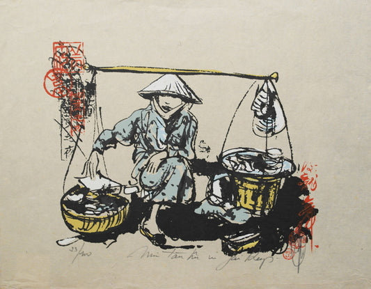 Street Food Vendor in Vietnam