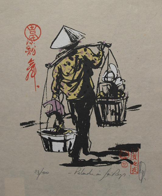 Street Food Vendor in Vietnam