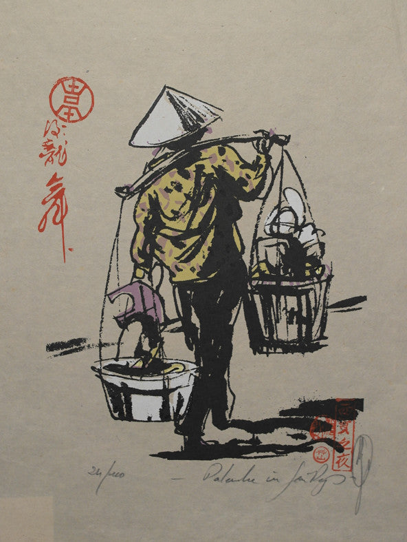 Street Food Vendor in Vietnam