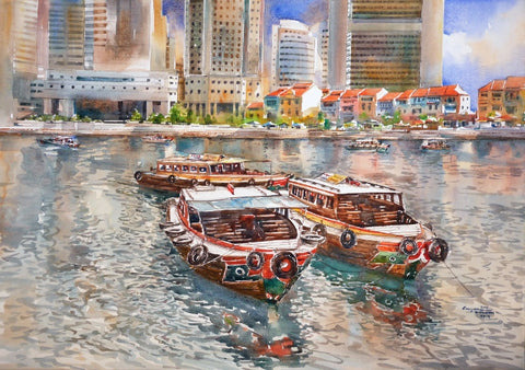 Boat Quay, Singapore (2007.223)