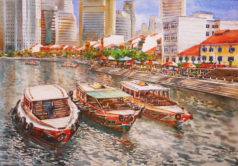 Boat Quay, Singapore (2007.228)