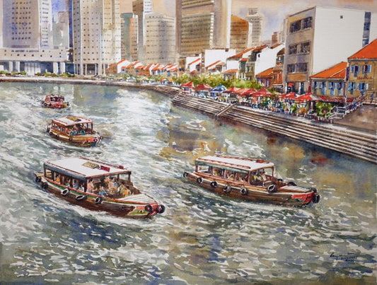 Clarke Quay at Singapore River (2001.348)