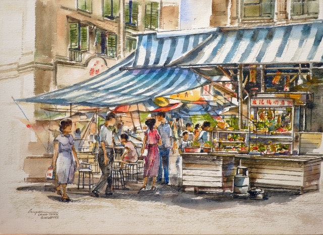 Singapore Chinatown Market Scene (2008.527)