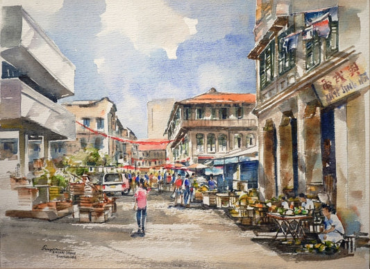 Temple Street, Chinatown Singapore (2001.444)