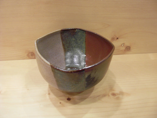 Strawberries & Oranges Square Rimmed Bowl XI