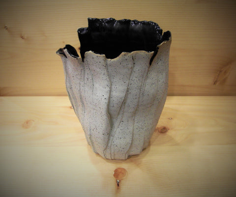 Treble & Clef (2) - Mottled Pots (With black hue inside)