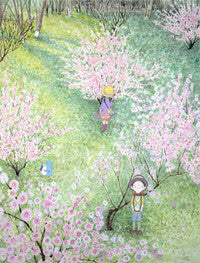 Unspoken Thoughts Amongst the Blossoms