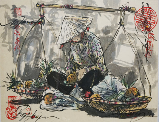 Inspecting Goods at the Market