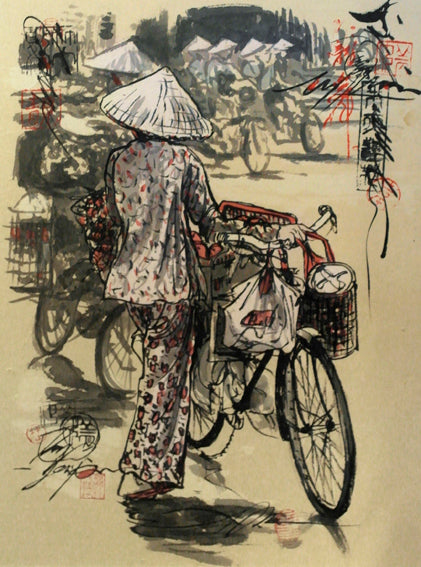 Vietnamese Street Scene (KY0125P)