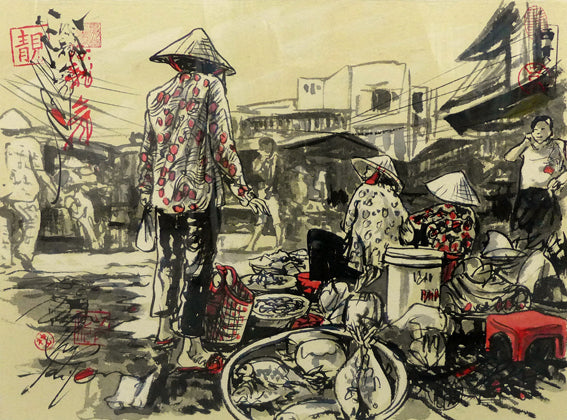 Vietnamese Street Scene (KY0140P)