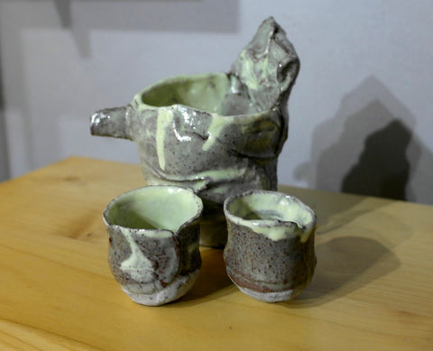 Handmade Teapot & 2 Cups (SY0034P)