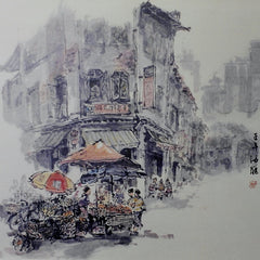 Old Singapore Street Scene (YN1523C)